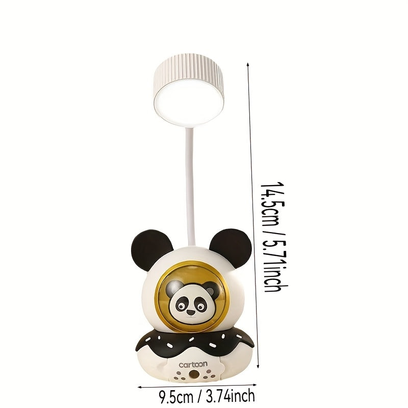 Creative Cute Cartoon Panda Night Light Student Desk Lamp Decoration Eye Protection Atmosphere Light