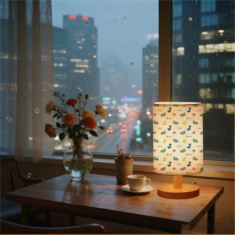 1pc Dinosaur Pattern Table Lamp - USB-Powered Soft Light for Dorms, Living Rooms & Bedrooms, Cute Cartoon Dinosaur Design with Warm Glow, Perfect for Home Decor and Cozy Atmosphere, Dinosaur Room Decor