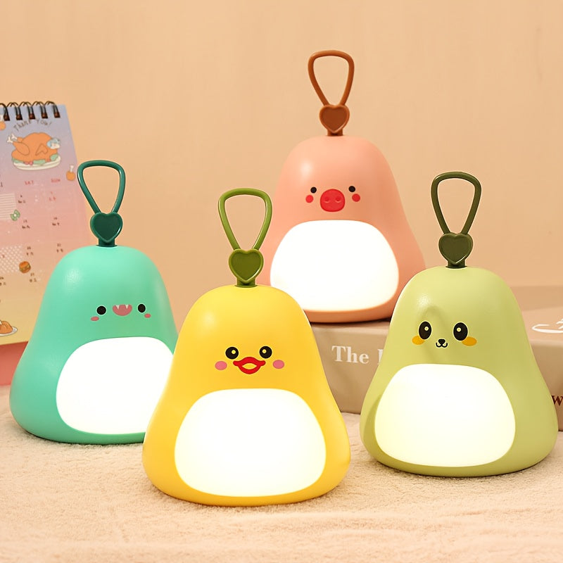 Cartoon LED Creative Pet Handheld Night Light, USB Charging Or Plug-in, For Bedroom Bedside, Home Decor, Room Decor, Bedroom Decor, Living Room Decor, Aesthetic Room Decor, Bedroom Accessories, Home Decor, Room Decor