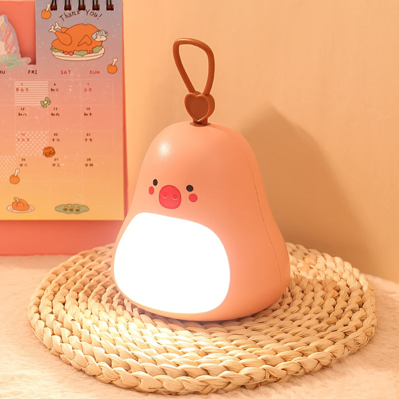 Cartoon LED Creative Pet Handheld Night Light, USB Charging Or Plug-in, For Bedroom Bedside, Home Decor, Room Decor, Bedroom Decor, Living Room Decor, Aesthetic Room Decor, Bedroom Accessories, Home Decor, Room Decor