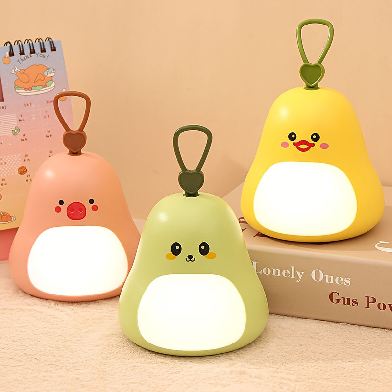 Cartoon LED Creative Pet Handheld Night Light, USB Charging Or Plug-in, For Bedroom Bedside, Home Decor, Room Decor, Bedroom Decor, Living Room Decor, Aesthetic Room Decor, Bedroom Accessories, Home Decor, Room Decor