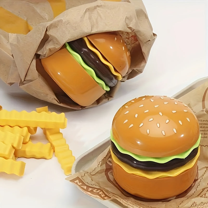 1pc Hamburger Night Light -Unique Reading & Ambient Light -Ideal Bedroom Decor & Educational Gift For Parties, Christmas, Halloween