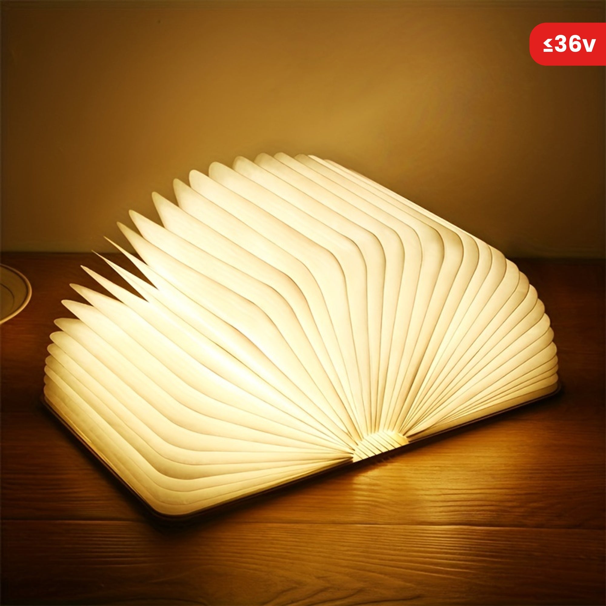 1pc Creative Folding LED Book Lamp - Rechargeable, 3-Color Changing Soft Light, Eye-Care Table Lamp for Bedroom Decor, USB Powered, Warm Ambient Glow, Perfect for Home, Events, and Store Displays, Bedroom Night Light | Cozy Atmosphere Light | USB