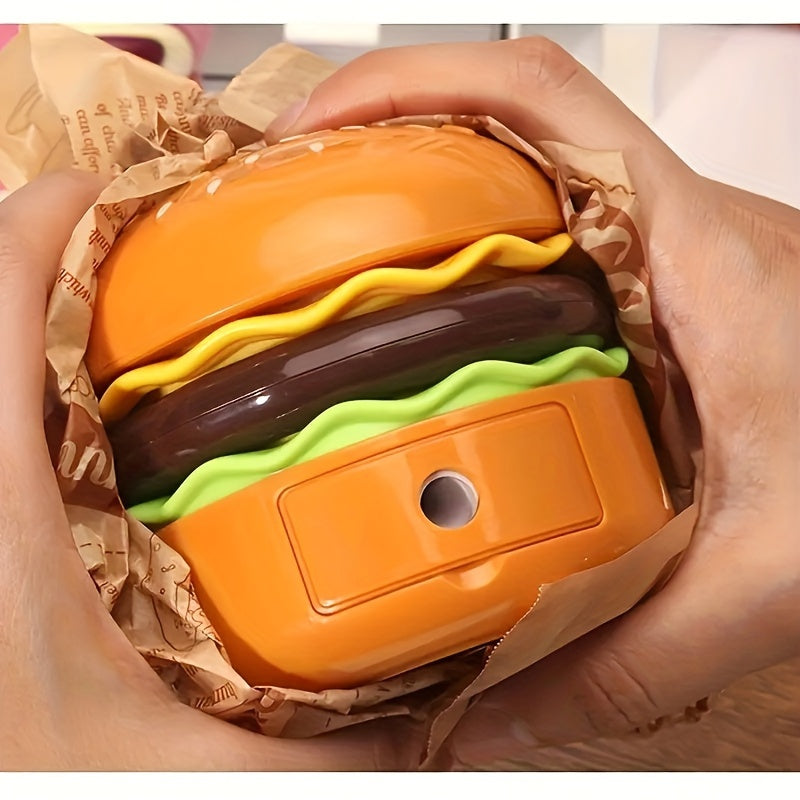 1pc Hamburger Night Light -Unique Reading & Ambient Light -Ideal Bedroom Decor & Educational Gift For Parties, Christmas, Halloween